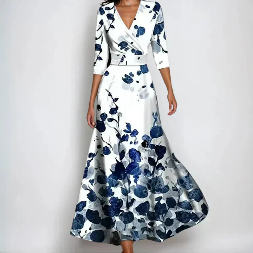 EMILY - LUXURY FLORAL DRESS