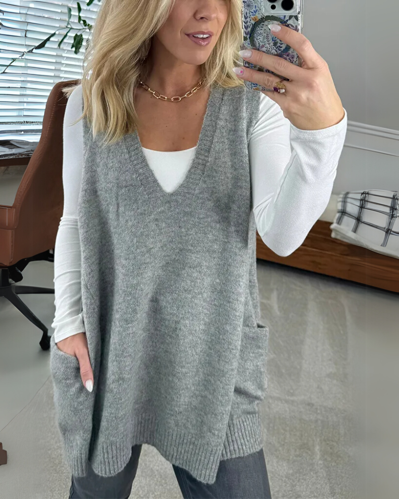 Amisa | Cozy Knit Vest