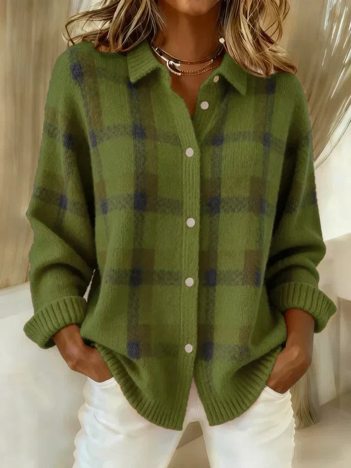 Danique | Cloud-Soft Checked Button-Up