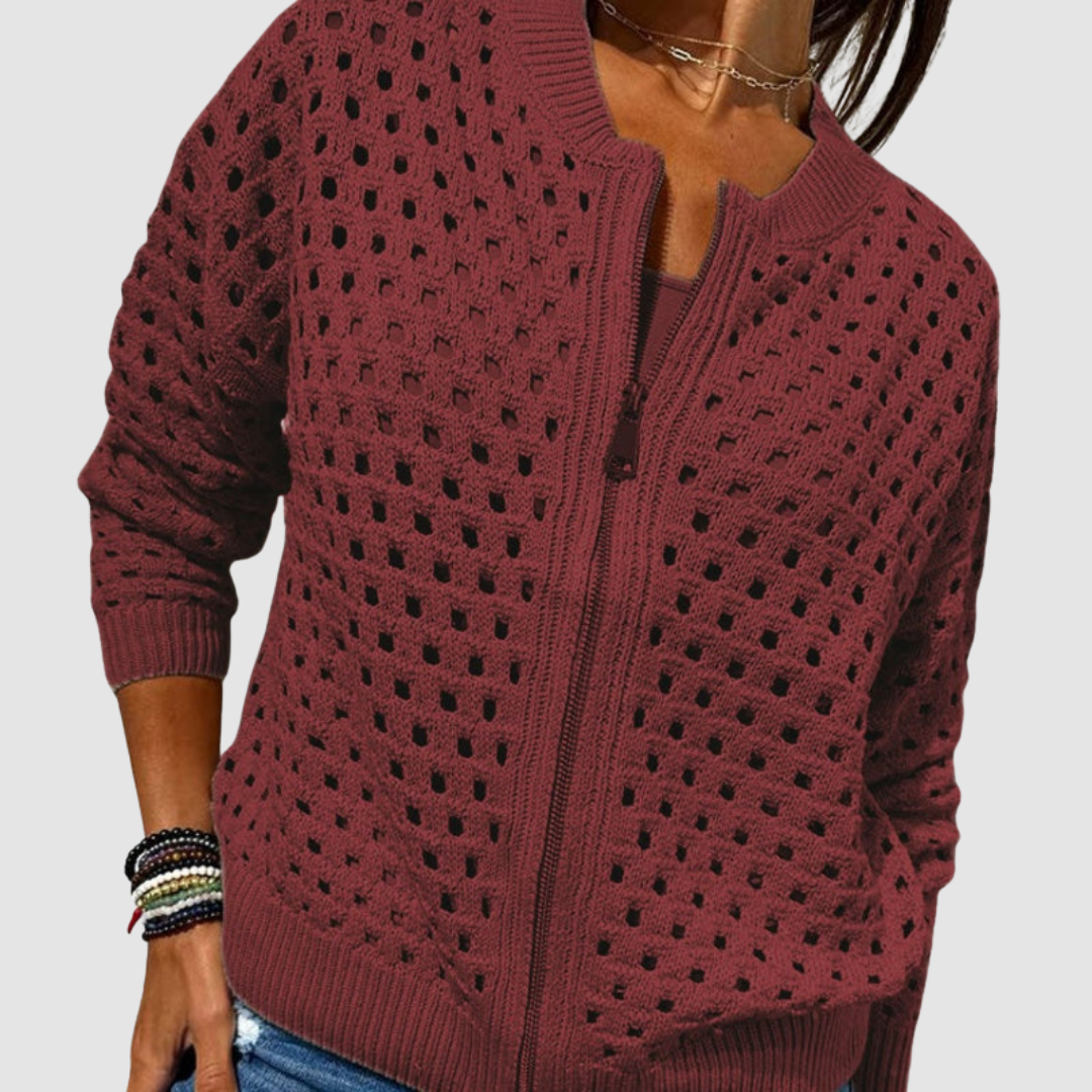 Bellamont | Knitted Zip Cardigan