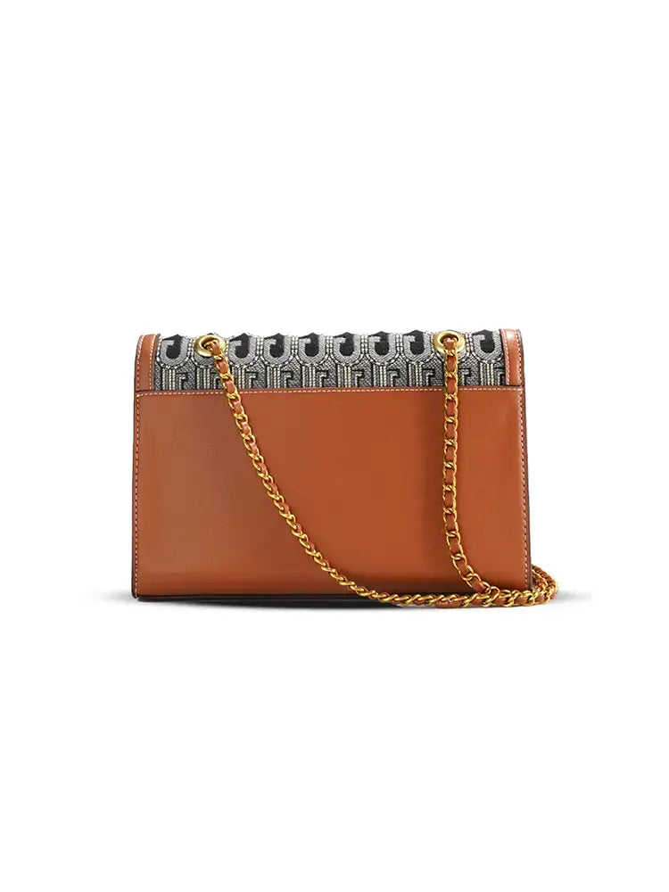 G-Jacquard Fabric Crossbody Shoulder Bag