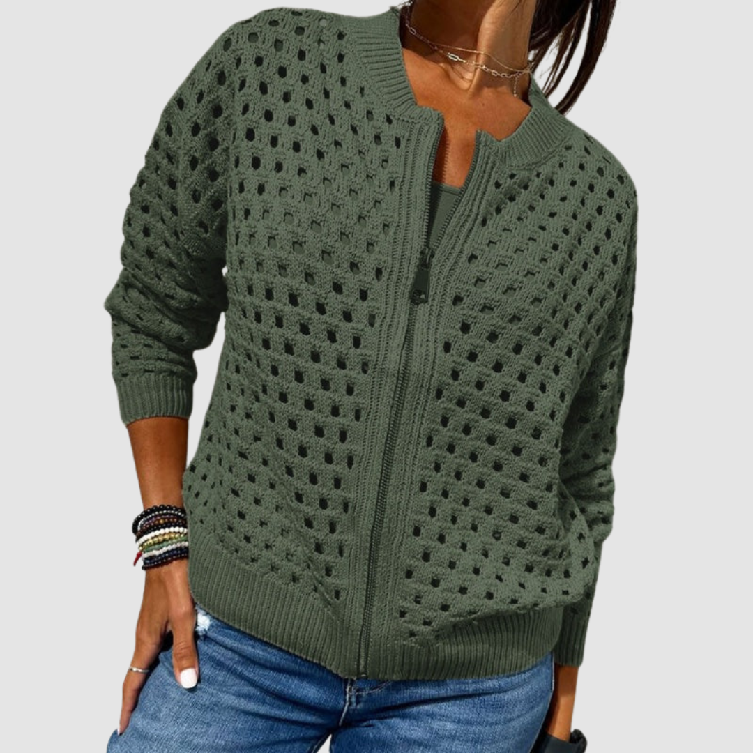 Bellamont | Knitted Zip Cardigan