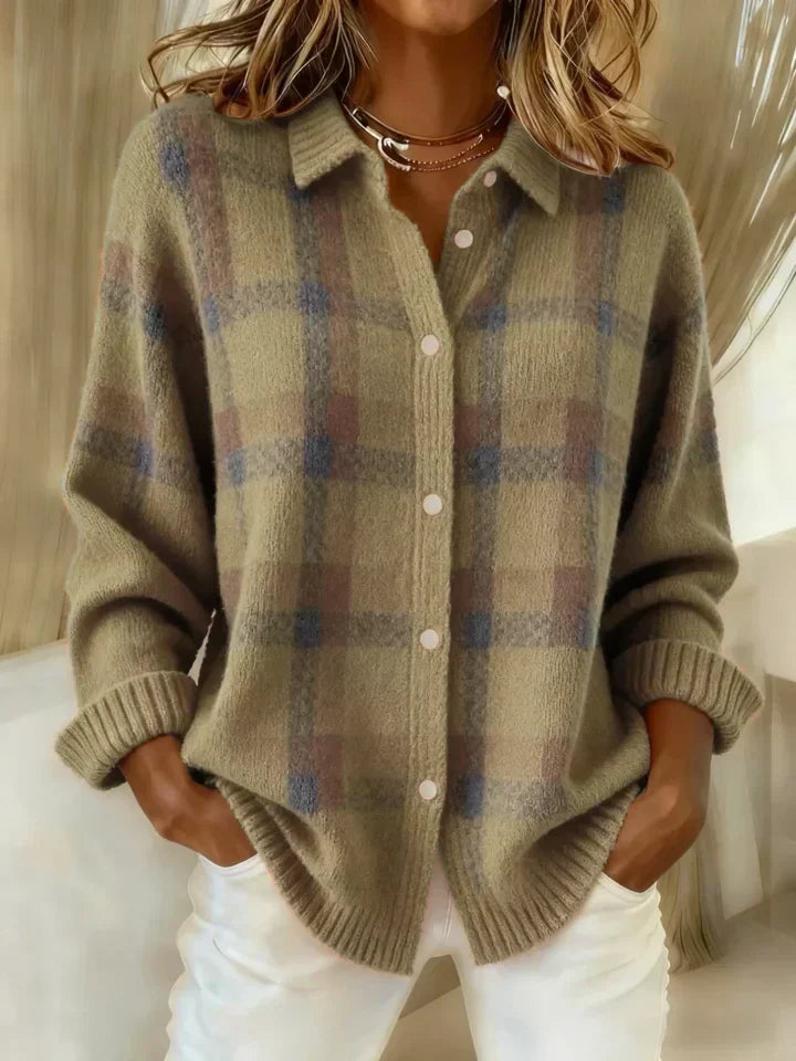 Danique | Cloud-Soft Checked Button-Up