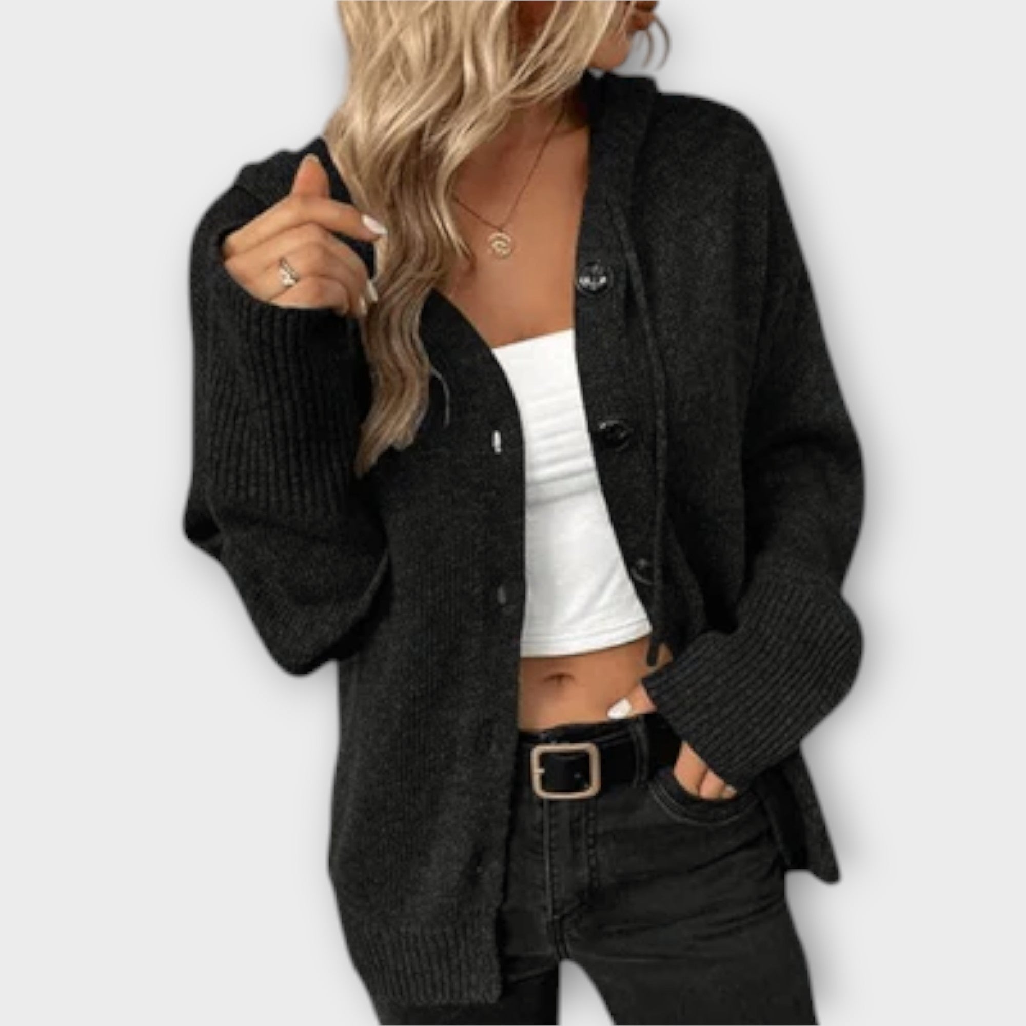 Dita | Cardigan with Buttons