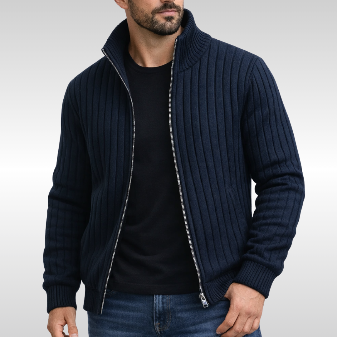 Stanley | Classic Elegant Zip-Up Vest