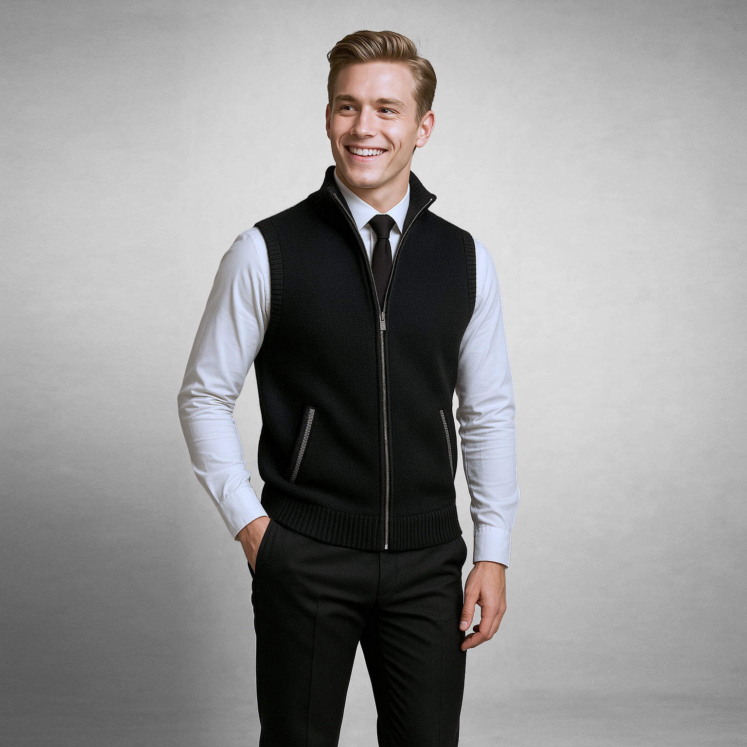 Harrison | Vest With Full Zip