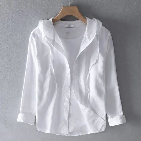 Enduro Linen Hoodie Shirt