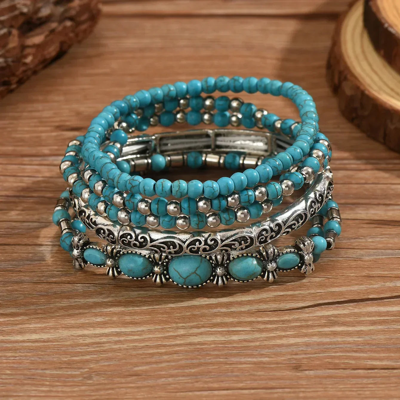 Sydney's Finest | Azure Grace Bracelet Set