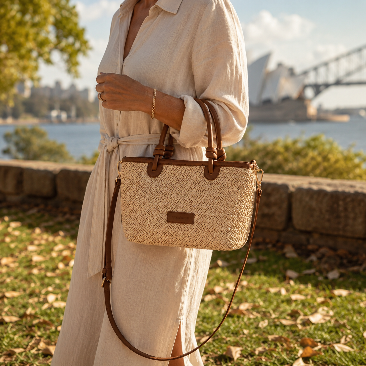 Bellamont | Woven handbag