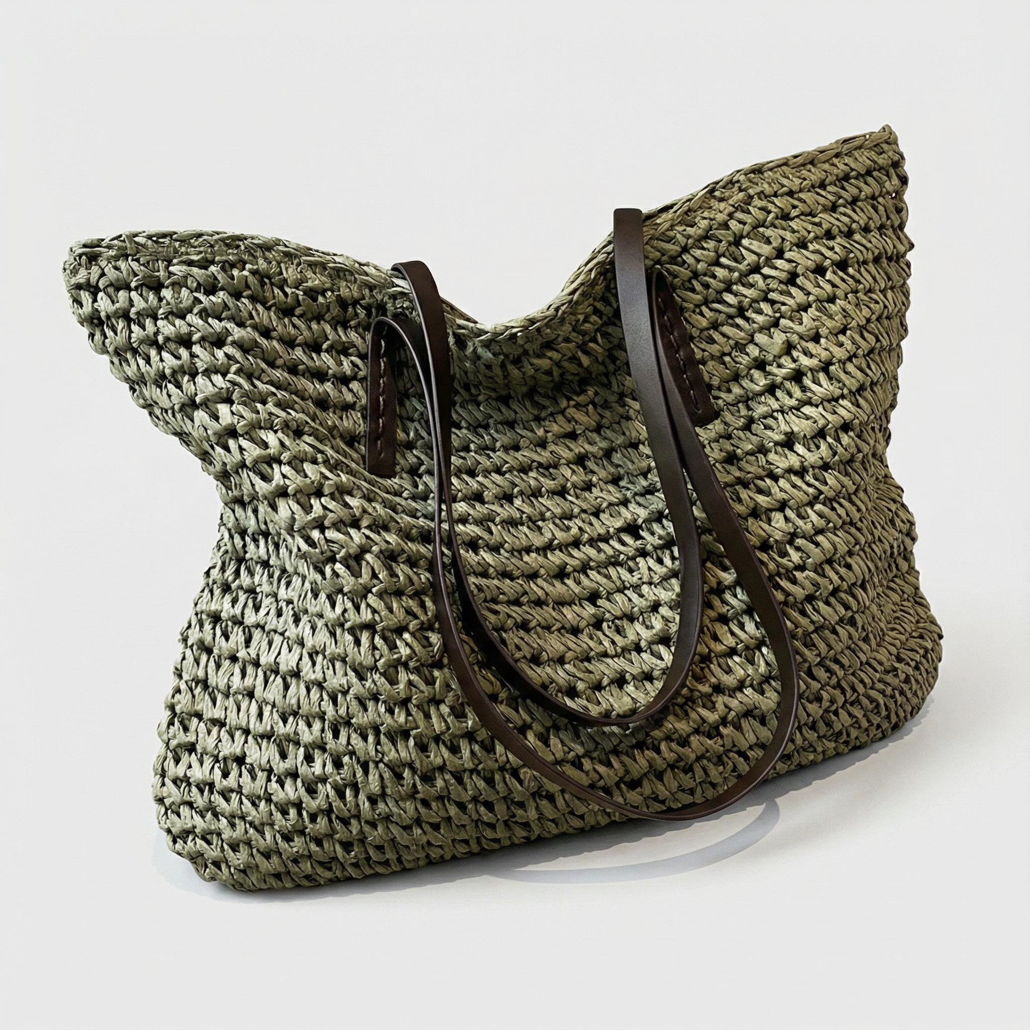 Olivia - Woven Tote Bag