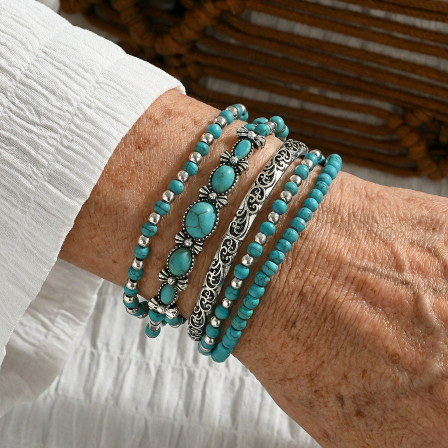 Sydney's Finest | Azure Grace Bracelet Set