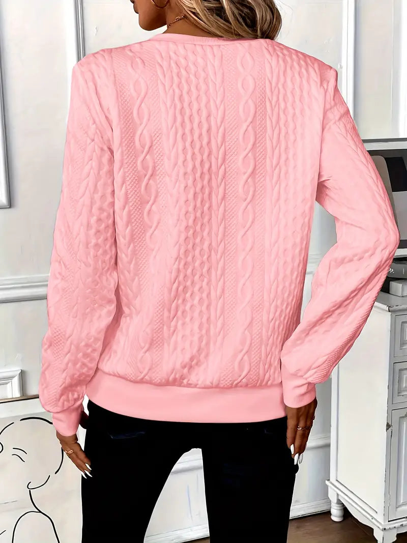 Rhea | Sweater with Zipper