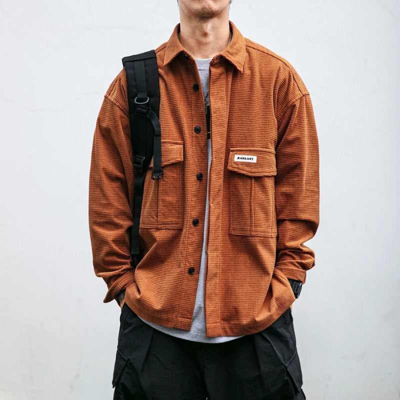 Waffle Grid Shirt